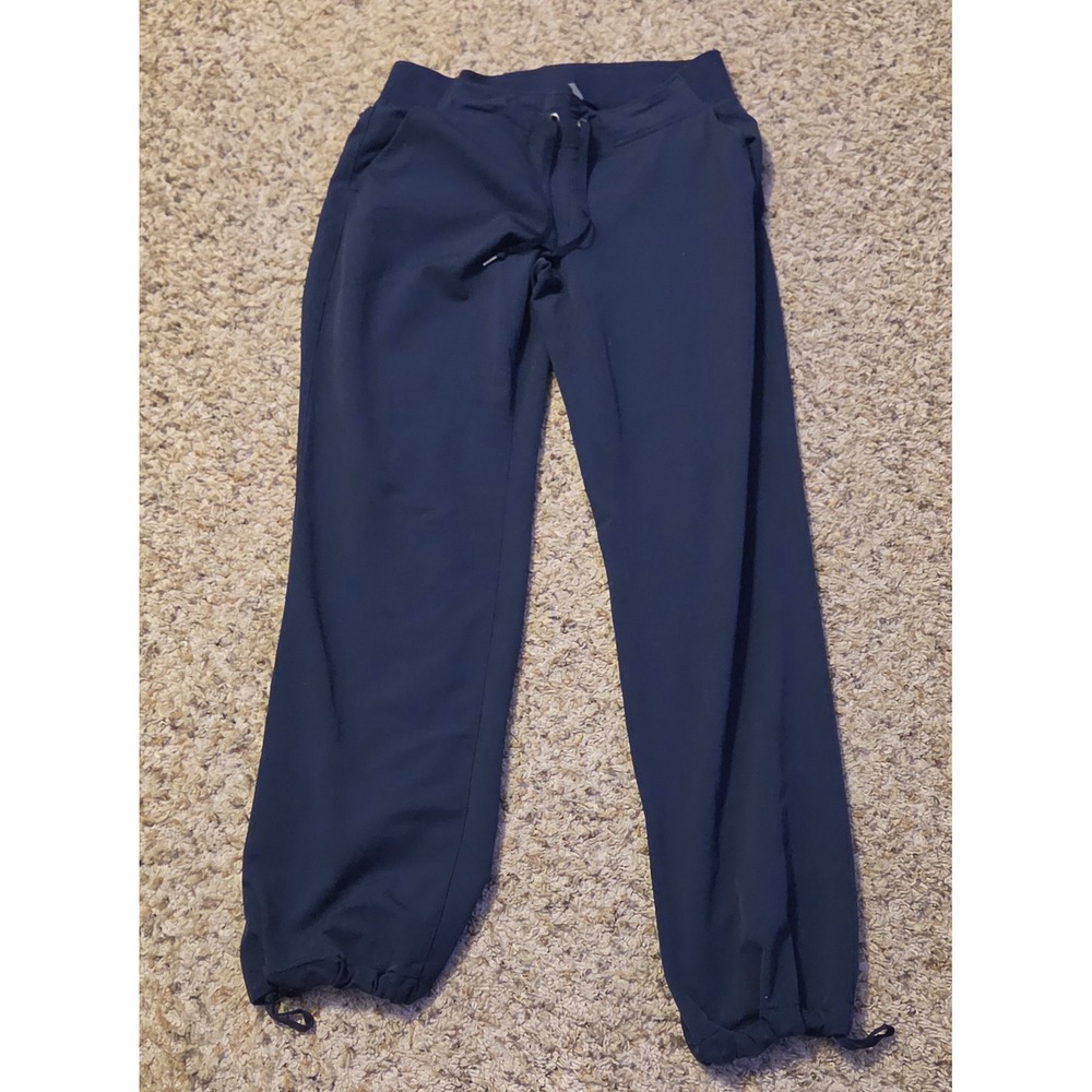 Athleta Elastic Waistband Jogger Pants Women's Size 6 Navy